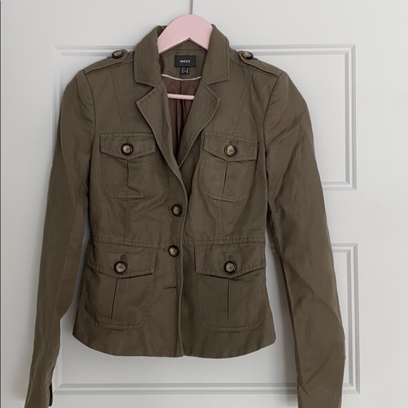 MEXX-Kaki blazer/jacket/overcoat - Picture 1 of 3